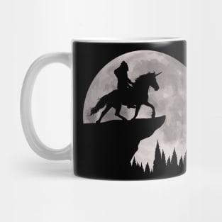 Bigfoot Riding Unicorn Mug